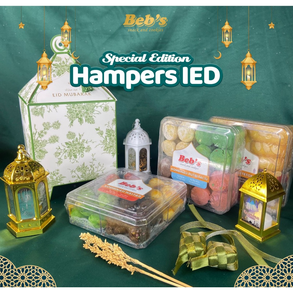 

Hampers Kue Kombinasi Special Lebaran Exclusive | Hampers Idul Fitri | Hampers Ramadhan | Hampers Snack Cookies Exclusive
