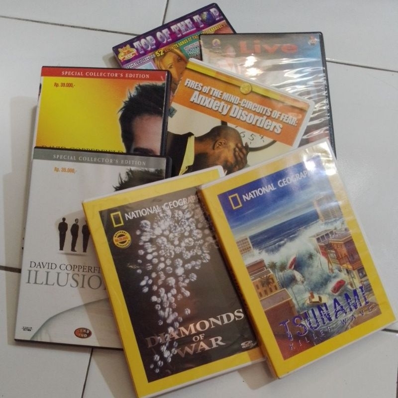 Kaset DVD original preloved #1