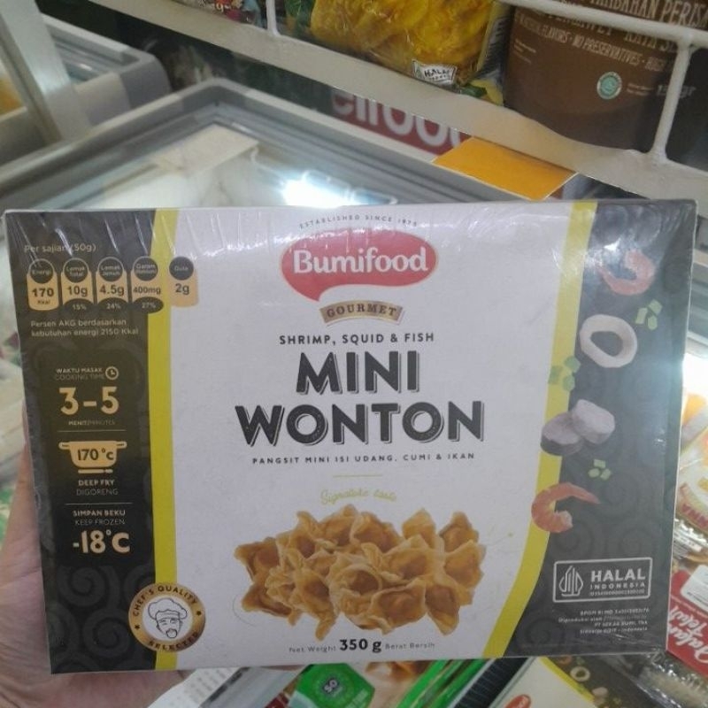 

Bumifood mini wonton 350gr