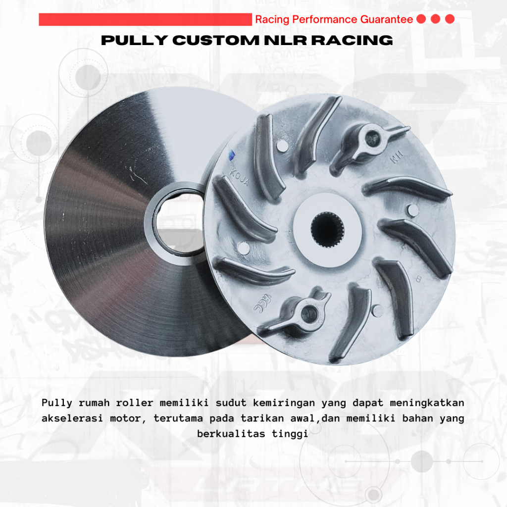 PULLEY RUMAH ROLLER CUSTOM BUBUT VARIO 125