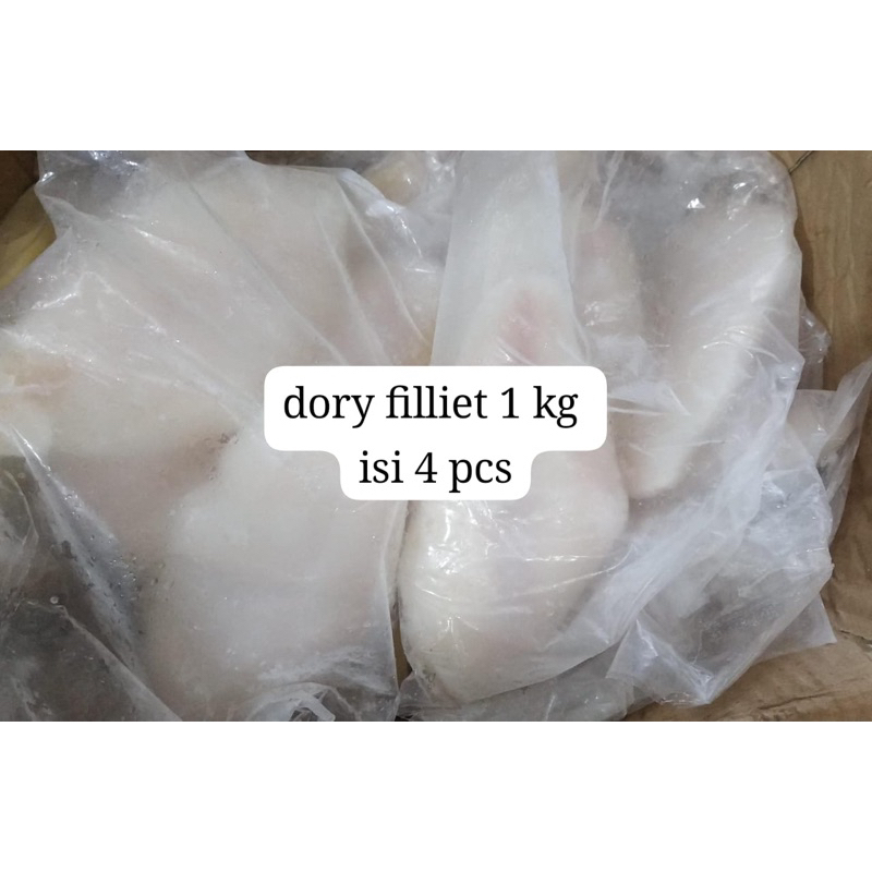 

Ikan dorry Fillet 1 KG isi 4