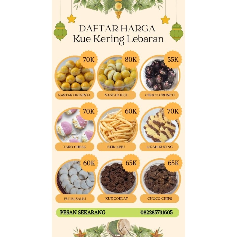 

kue kering/kue lebaran/kue hari raya