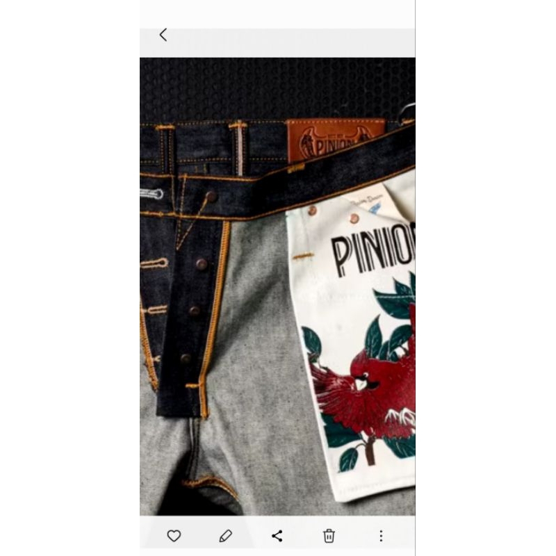 Pinion Denim [ Denim Jepang/Import Quality ]