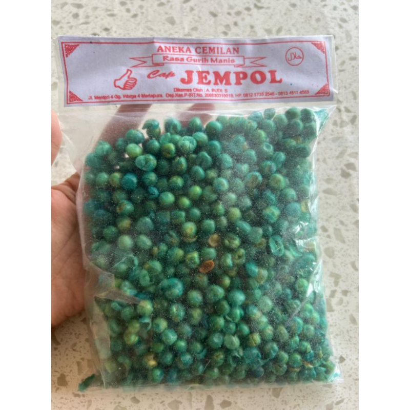 

Snack JEMPOL Kacang Hijau Asin