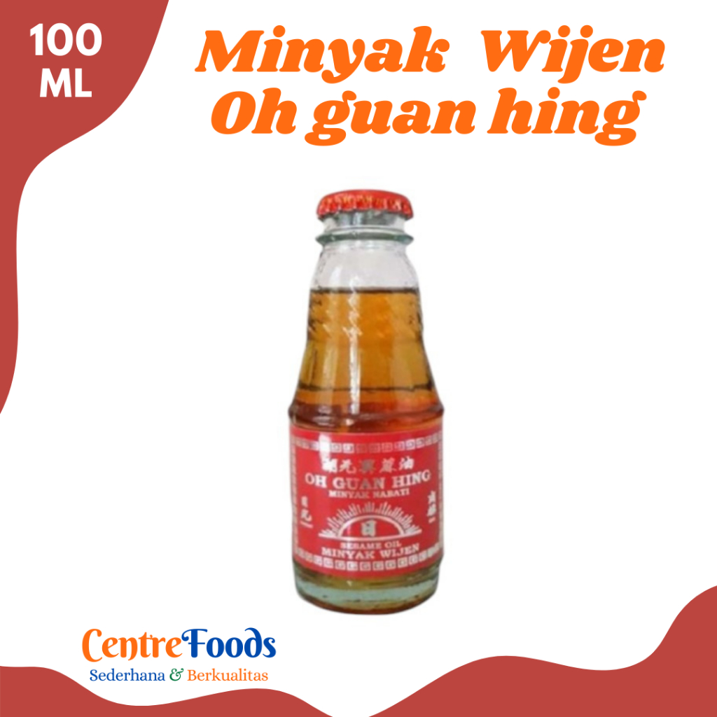 

MINYAK WIJEN Oh Guan Hing - Sesame Oil Cap Matahari | HALAL - 100ml [ Harga Per BTL ]