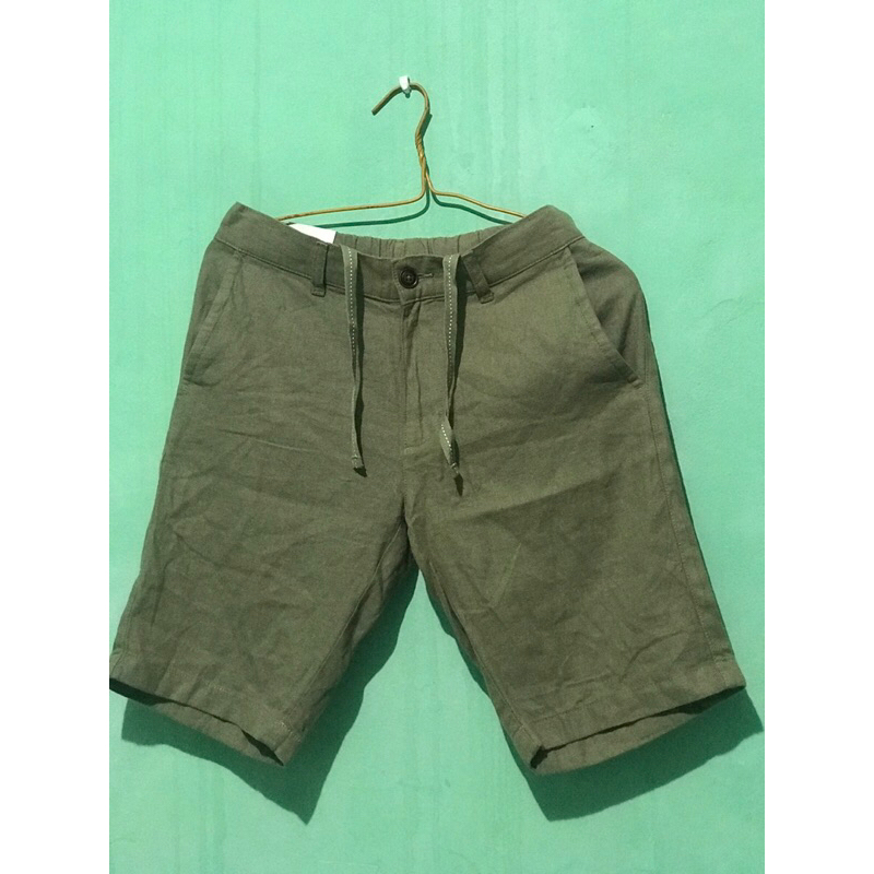 PAKAIAN PRIA SHORT SLIM PANTS CELANA PENDEK PRIA CELANA PRIA GIORDANO ORIGINAL