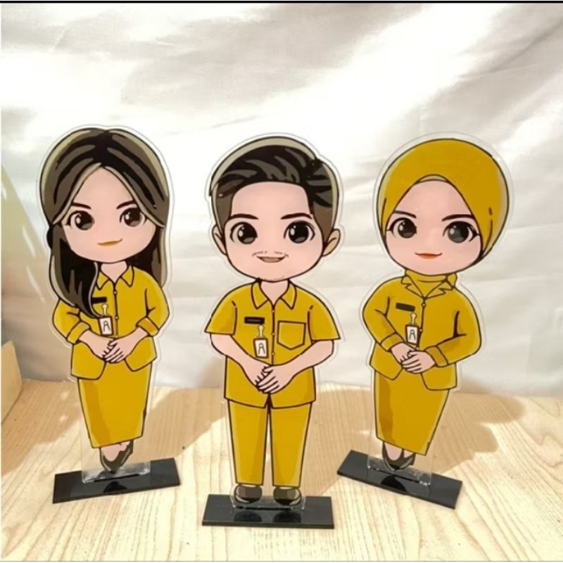 Akrilik Hari Guru - Guru Seragam Keki - Hadiah Hari Guru