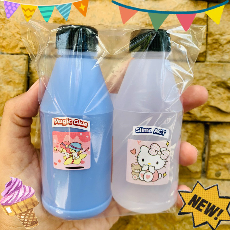 slime kit 100ml slimekit 100cc termurah slime paket hampers ulangtahun anak | paket mainan anak mura