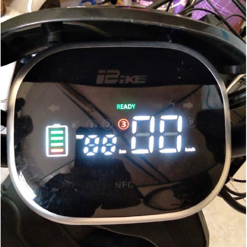 speedometer sepeda listrik NFC