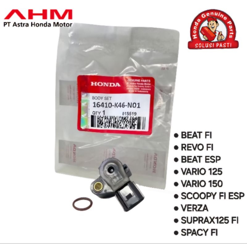 SENSOR TPS BEAT FI REVO FI VERZA VARIO 125 VARIO 150 BEAT ESP SCOOPY FI ESP SUPRAX 125 FI SPACY FI B
