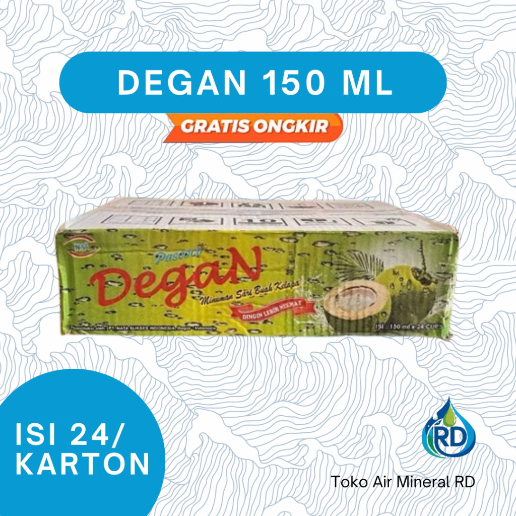 

RD - DEGAN 150 ML 1 Dus - Isi 24 x 150 ML - Minuman Kemasan Manis