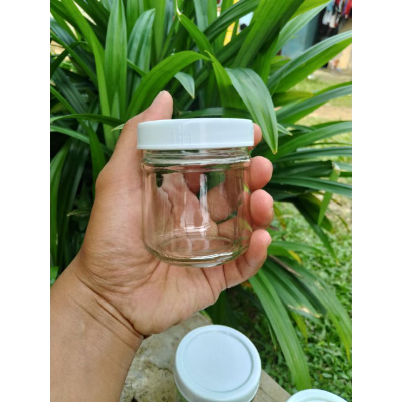 Botol kaca jar 150ml / jar kaca 150ml / Toples kaca 150ml