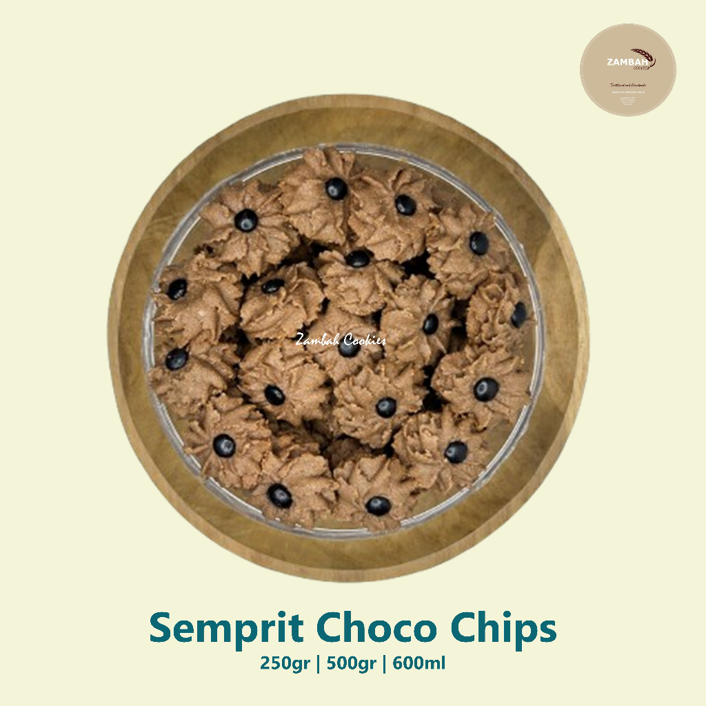 

Kue Kering Semprit Choco Chips