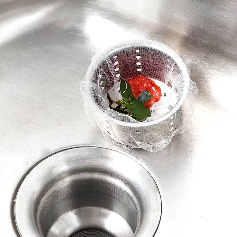 saringan sampah wastafel kain jaring sampah wastafel filter cuci piring sisa sampah makanan