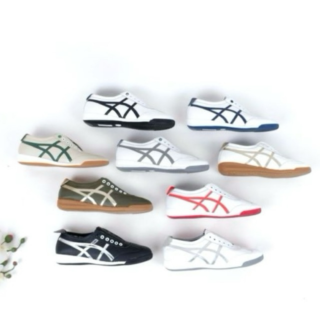 GENUINE LEATHER - ONIT Series V2 Sepatu Sneakers Slip On Wanita Kulit Sapi Asli - Versi 2