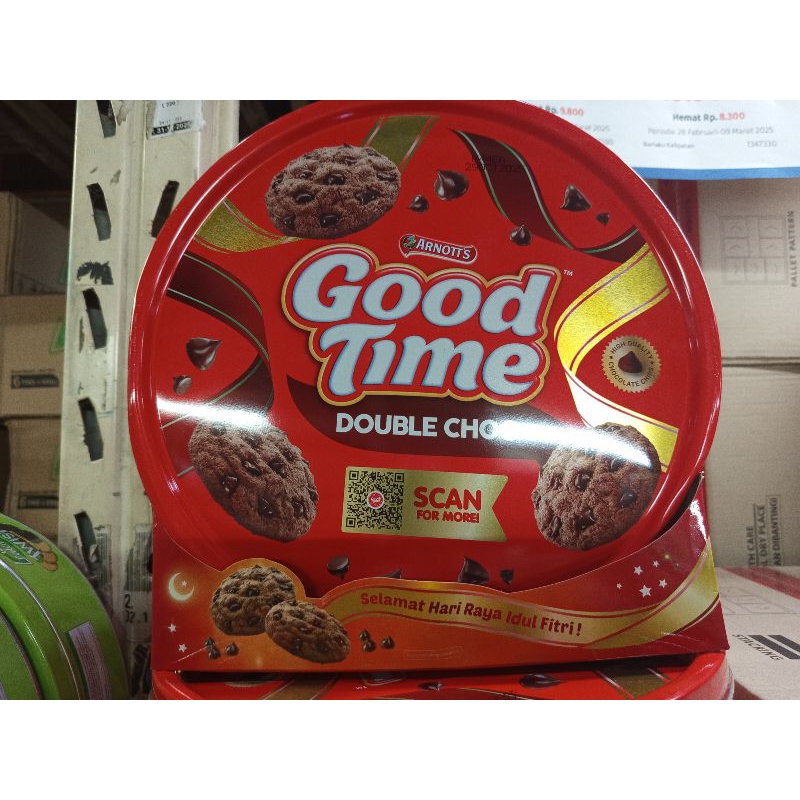 

Goodtime Cookies Assorted Kaleng 256 Gram