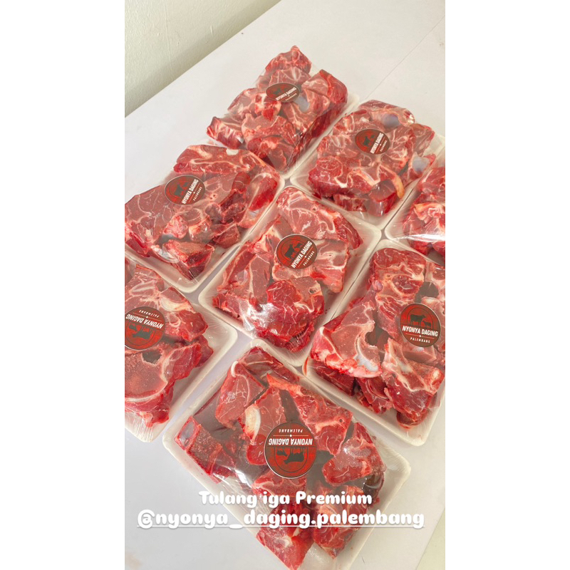 

TULANG SAPI IGA GONDRONG |PREMIUM| TULANG BERDAGING 1Kg