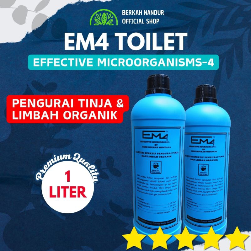 Original EM4 Toilet Pembersih WC Septic Tank Toilet EM 4 Toilet