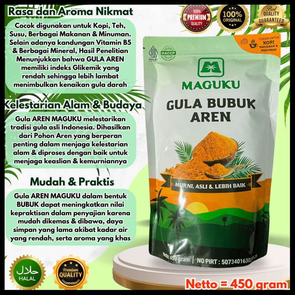

GULA BUBUK AREN ORIGINAL, GULA BUBUK AREN ASLI 100%, GULA SEMUT GULA BUBUK AREN ASLI 100%