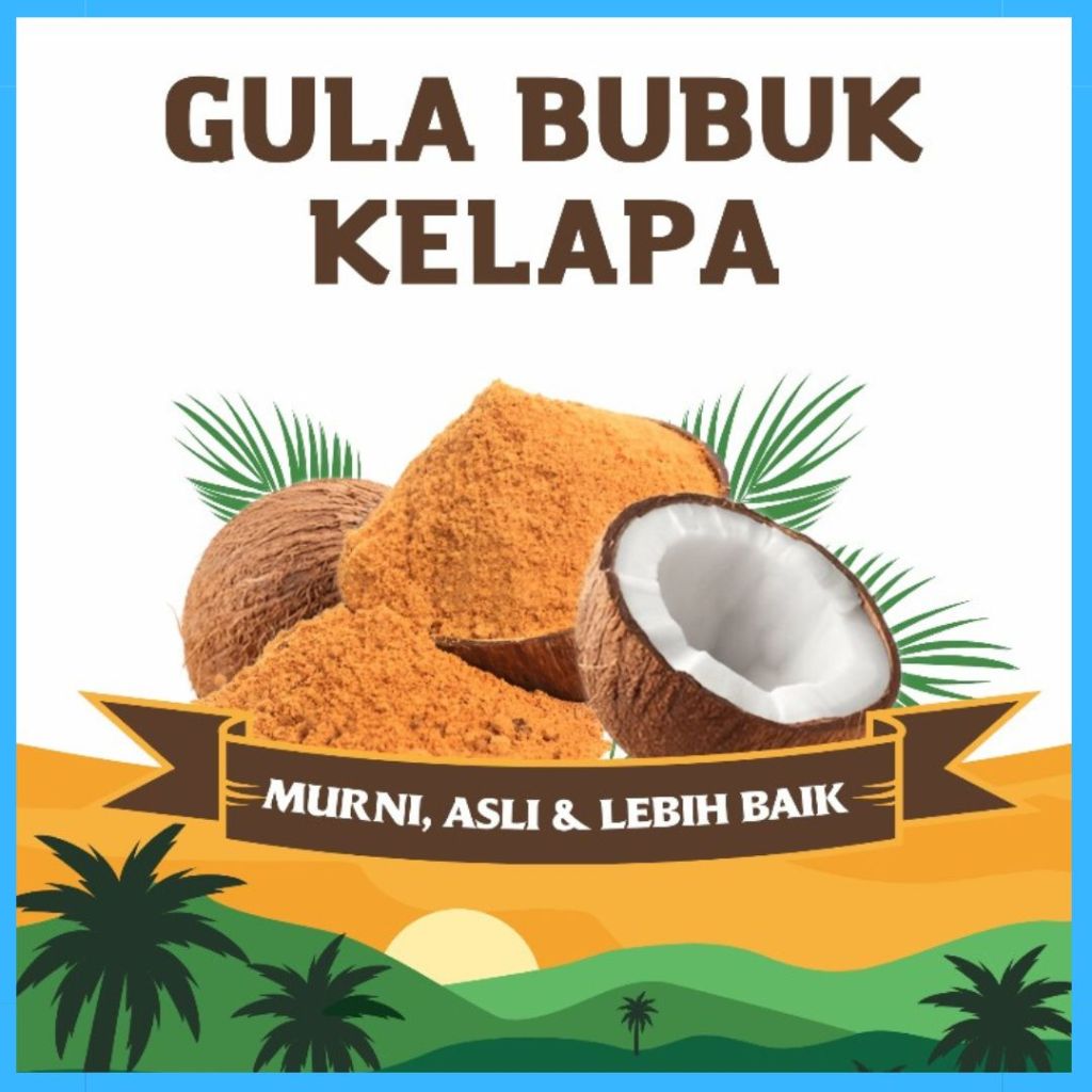 

GULA BUBUK KELAPA PREMIUM QUALITY, GULA BUBUK KELAPA ASLI 100% KUALITAS PREMIUM