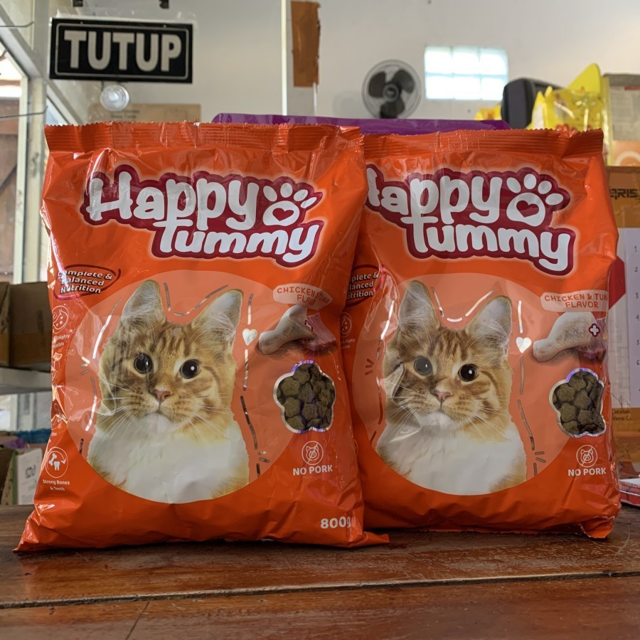 Makanan Kucing Semua Usia HAPPY TUMMY CAT 800GR produk dari JAPFA