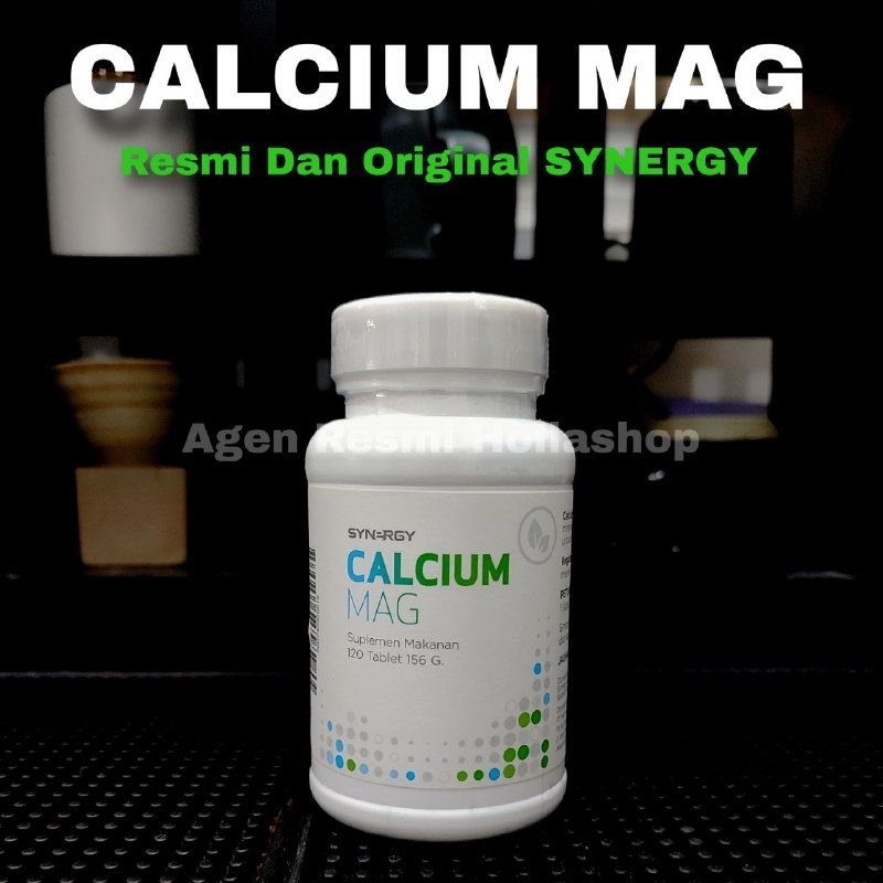 [ TERLARIS DI SHOPEE] Calcium Mag Synergy Suplemen Kalsium Harian RESMI dan ORIGINAL 100%