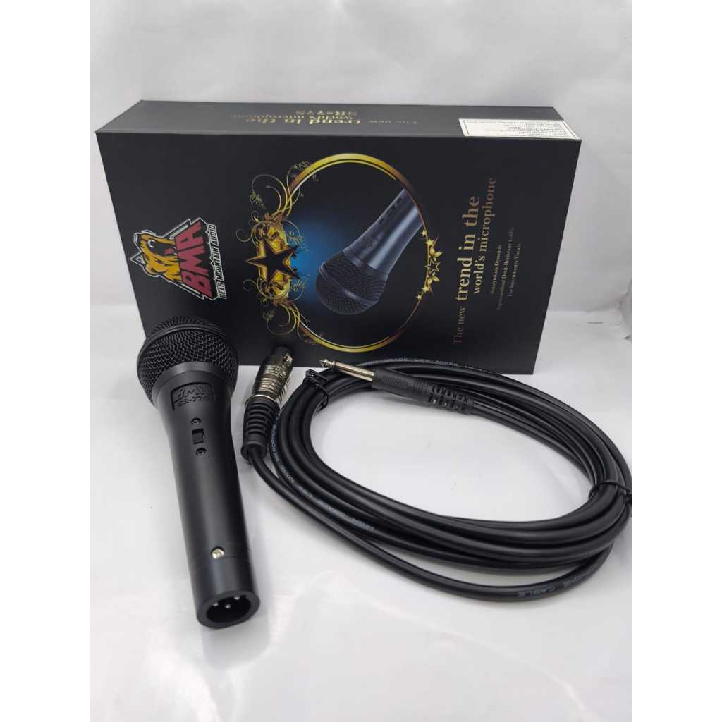MIC BMA SR 77S Microphone Kabel Original / MICROPHONE BMA SR-77S / BMA ORIGINAL