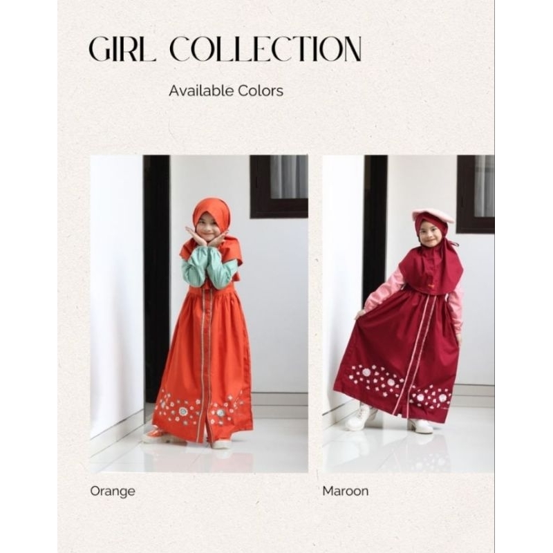 Gamis anak perempuan by rumah Dannis
