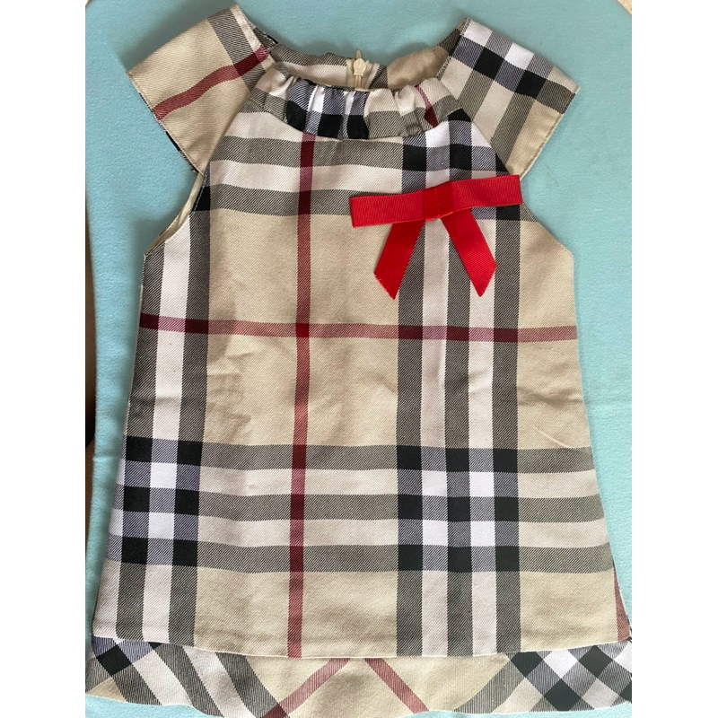 (Preloved) Burberry Dress Anak Perempuan usia 2-3 tahun