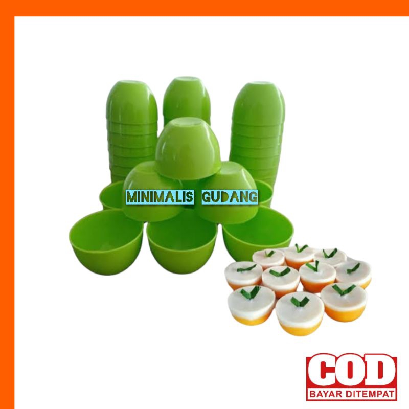 24pcs cetakan kue talam, cetakan kue Bugis plastik