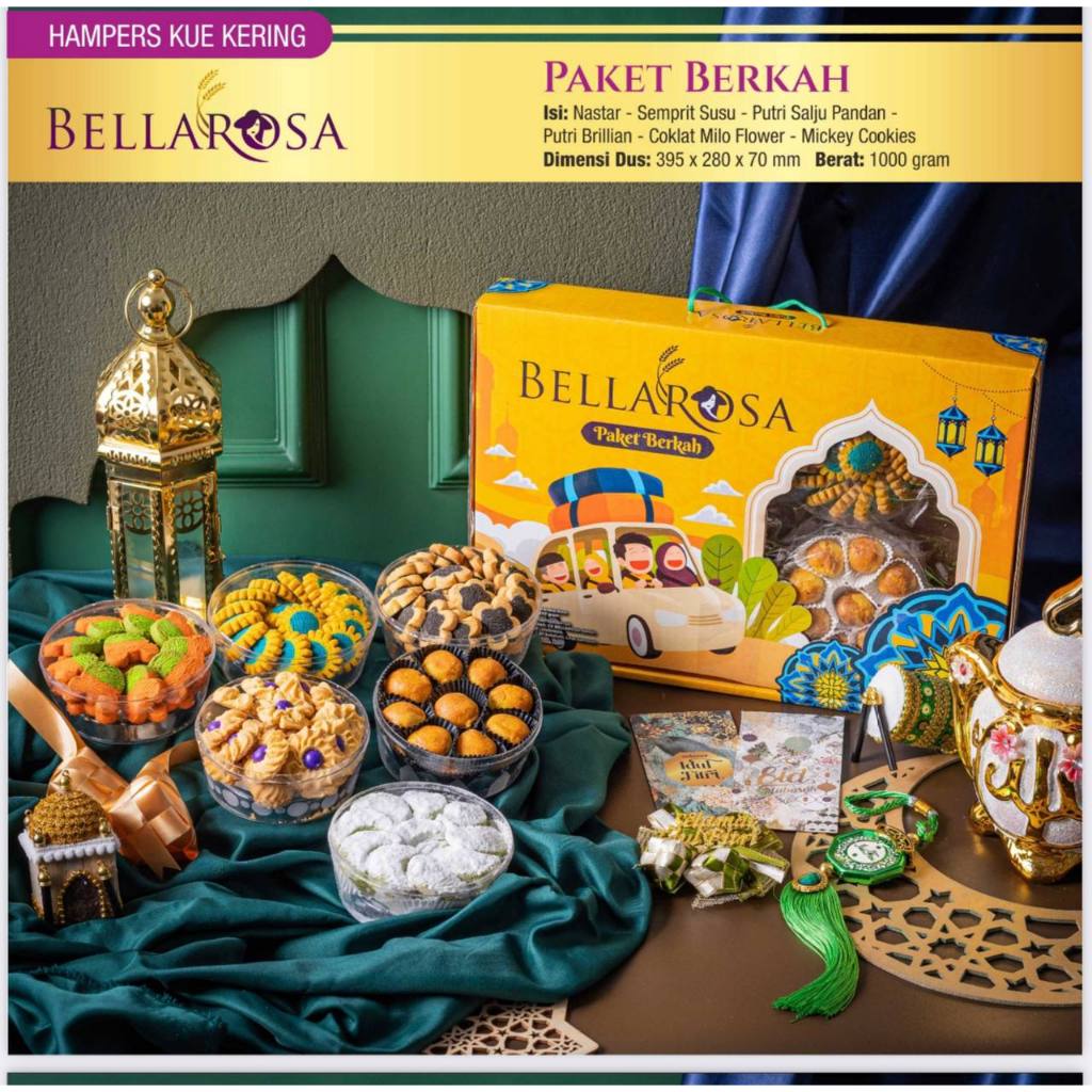 

Kue Kering Bellarosa Paket Berkah / Kue Lebaran