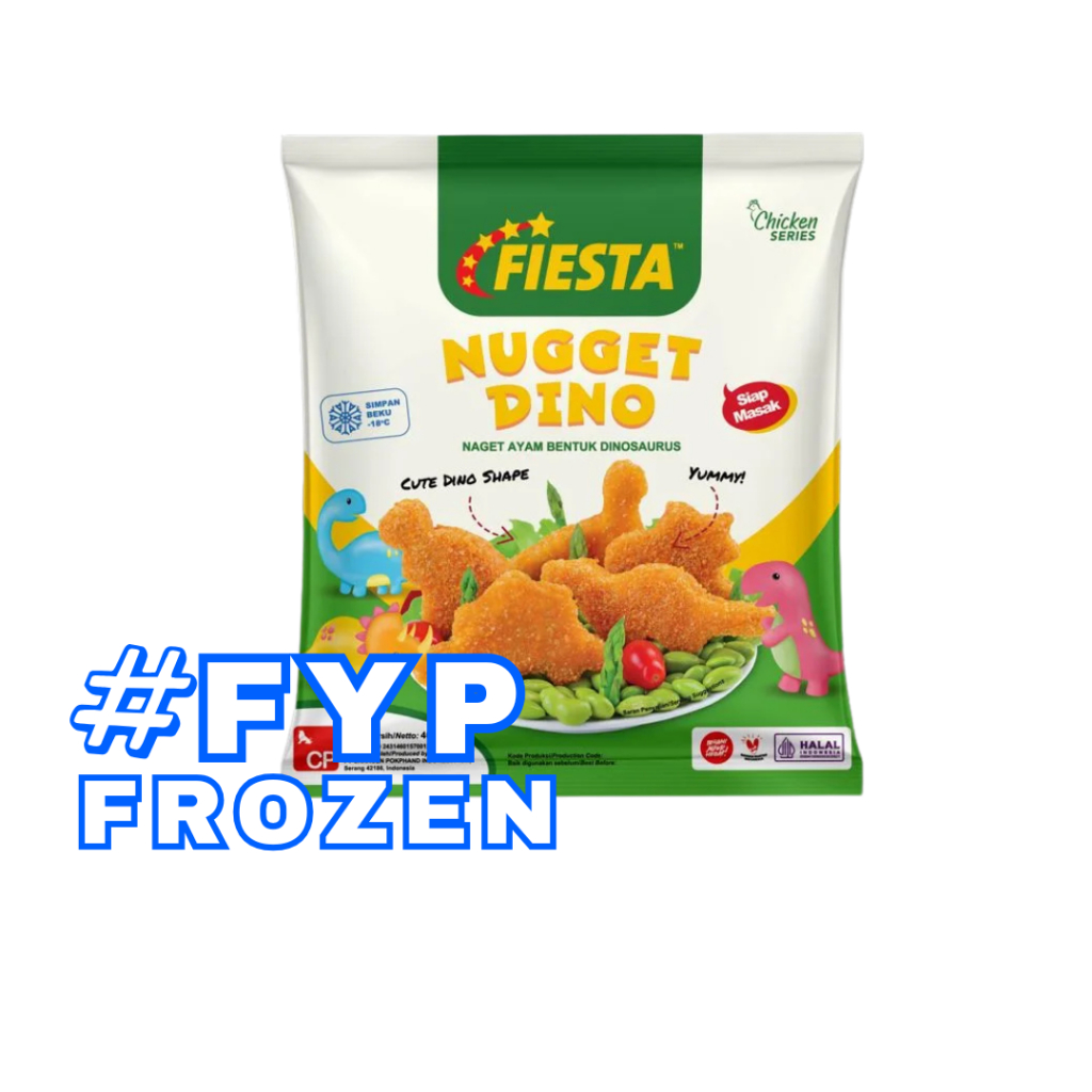 

FIESTA CHICKEN NUGGET DINO 400 GR