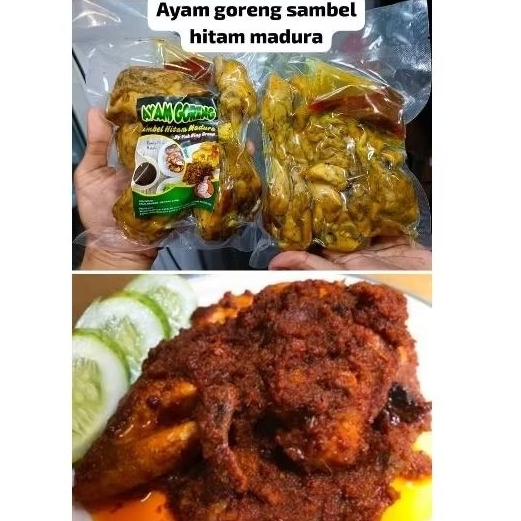 

Frozen Ayam Goreng Sambal Hitam Madura MURAH