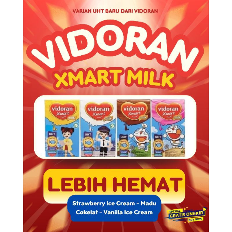 

4 Pce Vidoran UHT - 110 ml