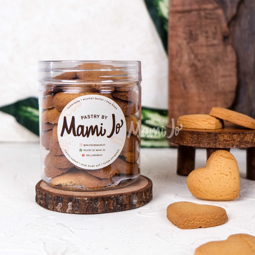 

KUKIS SUSU KLASIK - Homemade Kue Kering Wisjman / Wisman Enak Murah Renyah Milk Vanilla Garing