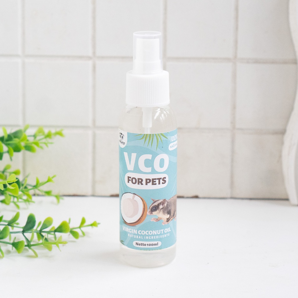 ADEWAP GLIDER VCO Virgin Coconut Oil Minyak Kelapa Murni Obat Perawatan Sugar Glider - 30ML