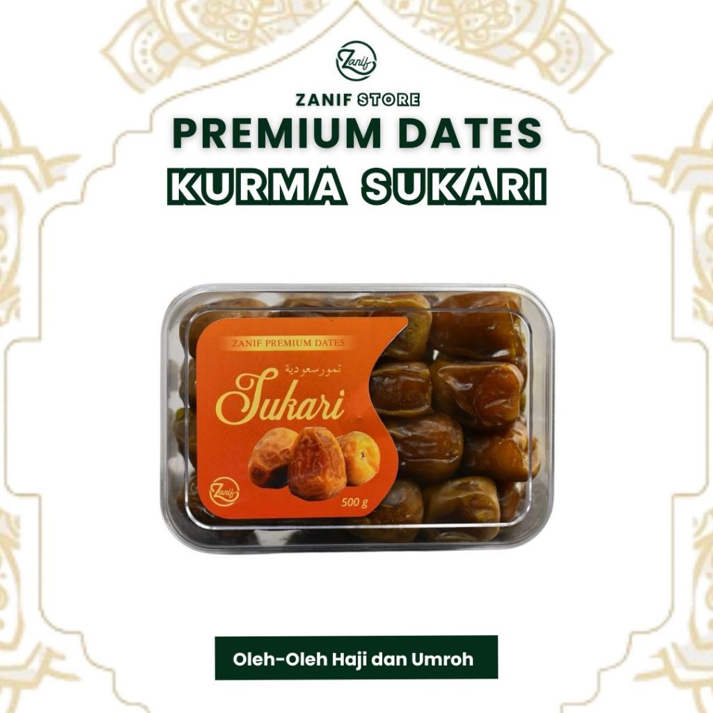 

Kurma Sukari Zanif Kemasan Premium / Exlusive VIP Sukari Dates