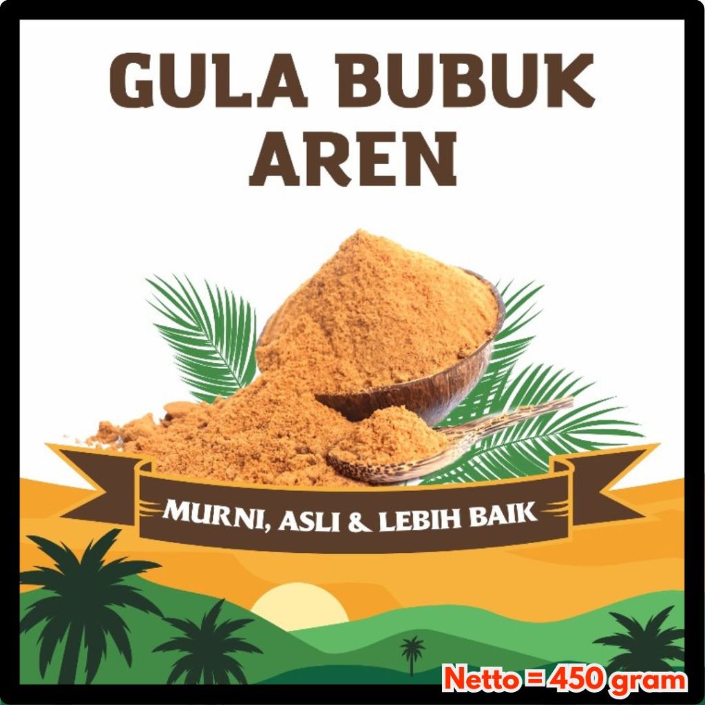 

GULA SEMUT GULA BUBUK AREN GULA AREN BUBUK 100%, KUALITAS PREMIUN