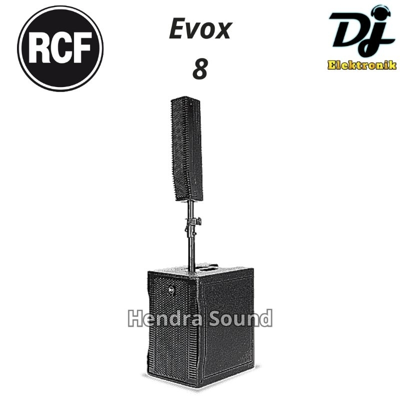 RCF ● EVOX 8 / EVOX8 - Speaker Aktif Column Sub (ORI ITALY)