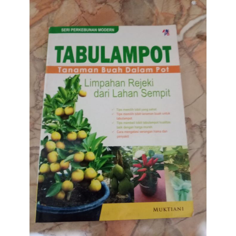 Buku Bekas Tabulampot (Tanaman buah dalam pot)