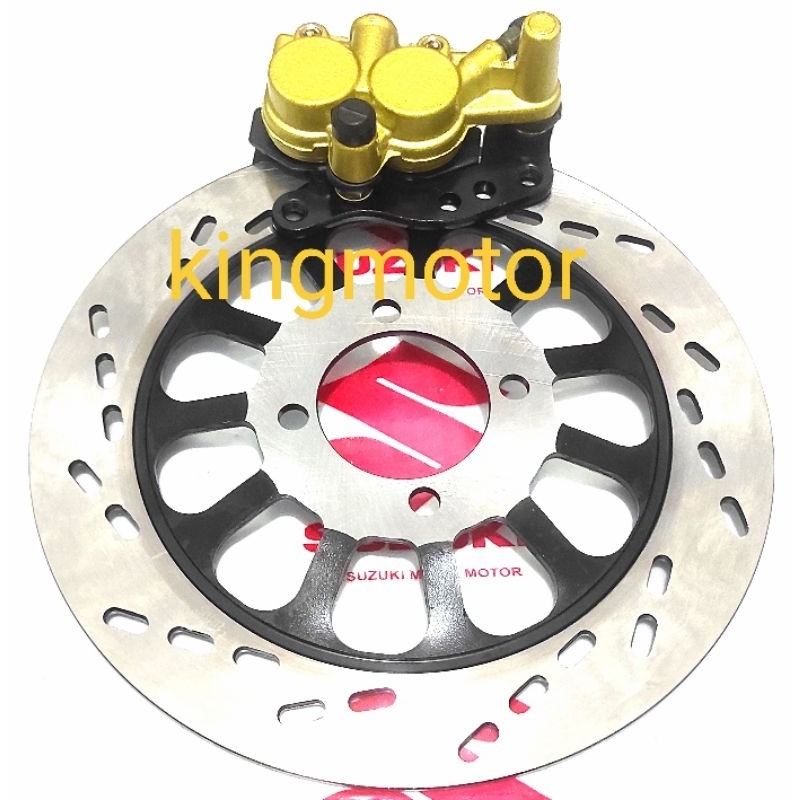 Piringan Cakram+Kaliper Depan Suzuki Shogun 110, Shogun Kebo
