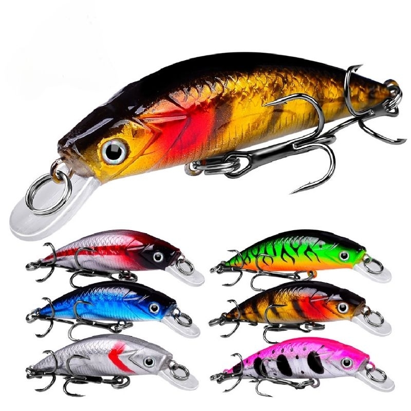 Umpan Pancing Minnow Altron 5.5cm/6gr Umpan Minnow Casting Ultralight