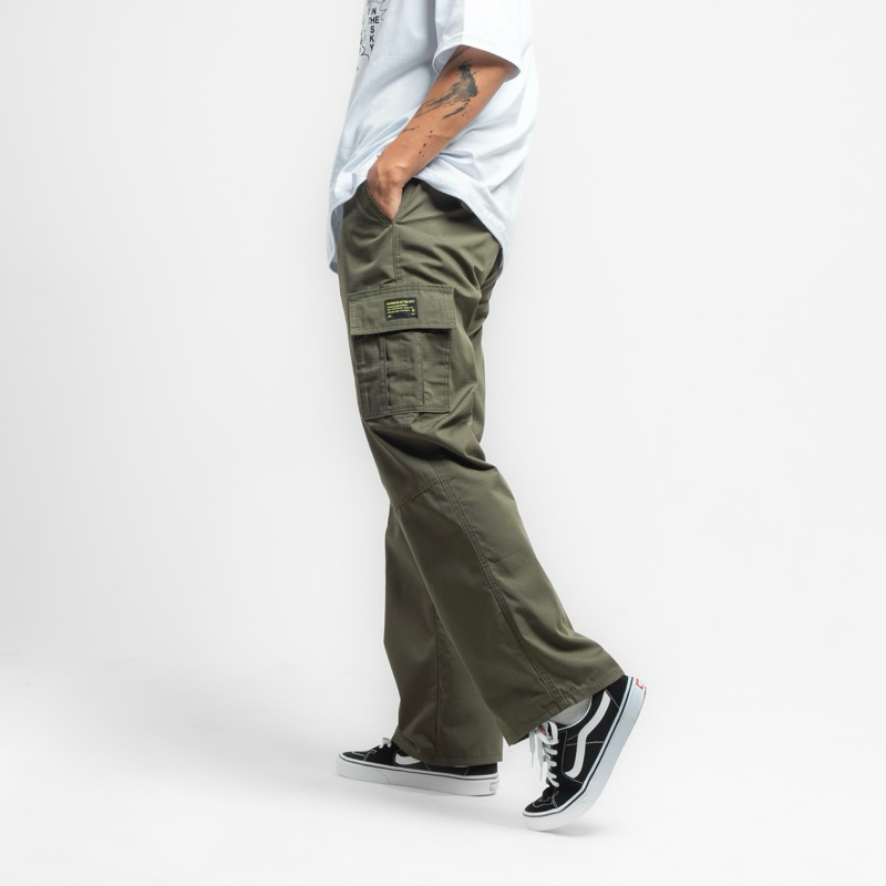 Cargo pants ripstop ( Olive ) - Morrowsky