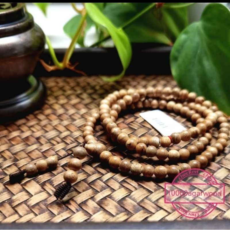 Tasbih Gaharu Malinau 6 mm borneo agarwood oudh chenxiang 10000agarwood
