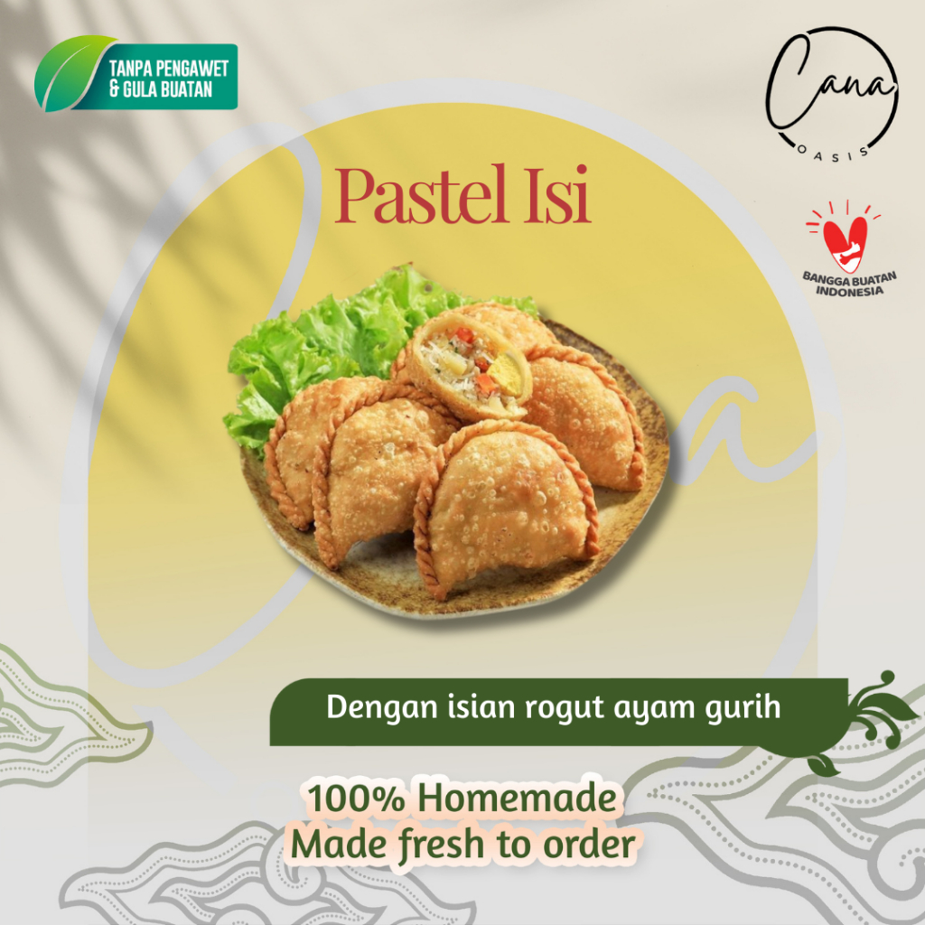 

CANA PASTEL ISI RAGOUT TELUR