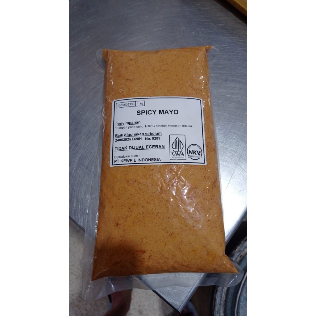 

Spicy Mayo Kewpie / Spicy Mayonnaise Kewpie / Mayonaise Pedas Kewpie - 1 Kg