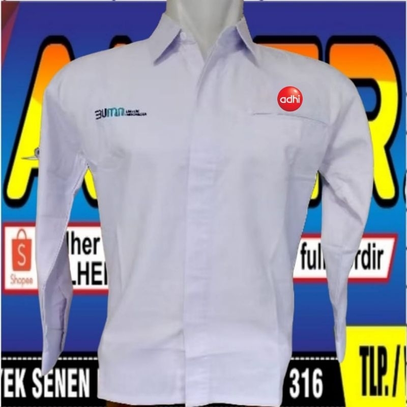 kantong 1 kemeja Adhi karya baju Adhi karya seragam Adhi karya Pdh Adhi karya kemeja kerja Adhi kary