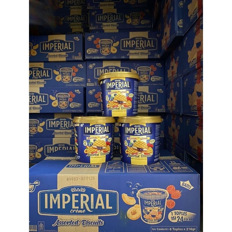 

Biskuit Imperial Jar Rasa Blueberry 210 Gram