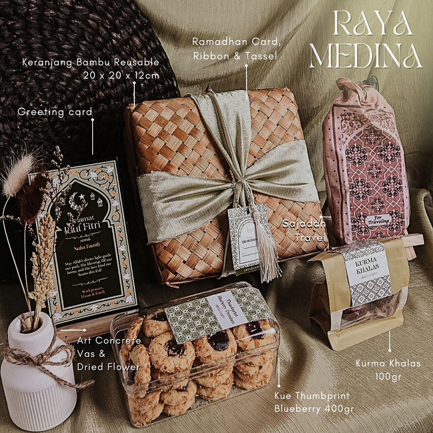 

Artaya- Raya Medina | Lebaran Bundle | Hampers Lebaran | Hampers Idul Fitri | Kue lebaran