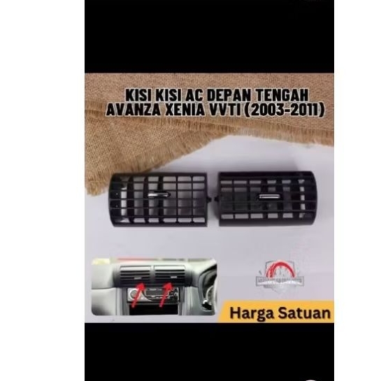 gril kisi kisi AC dasboard tengah avanza VVT-i 2005-2011